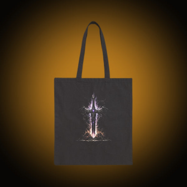 Sword Dark Front Light Back Tote Bag