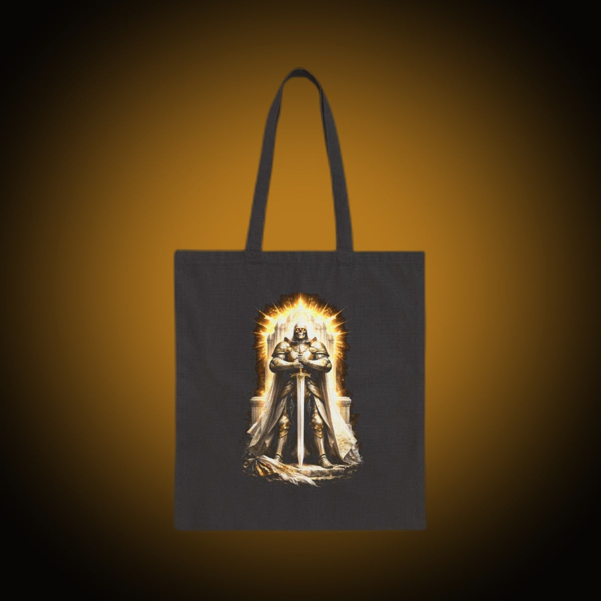 Blood Knight Light Front Dark Back Tote Bag