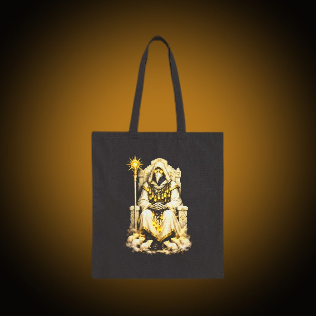 Plague Warden Light Front Dark Back Tote Bag