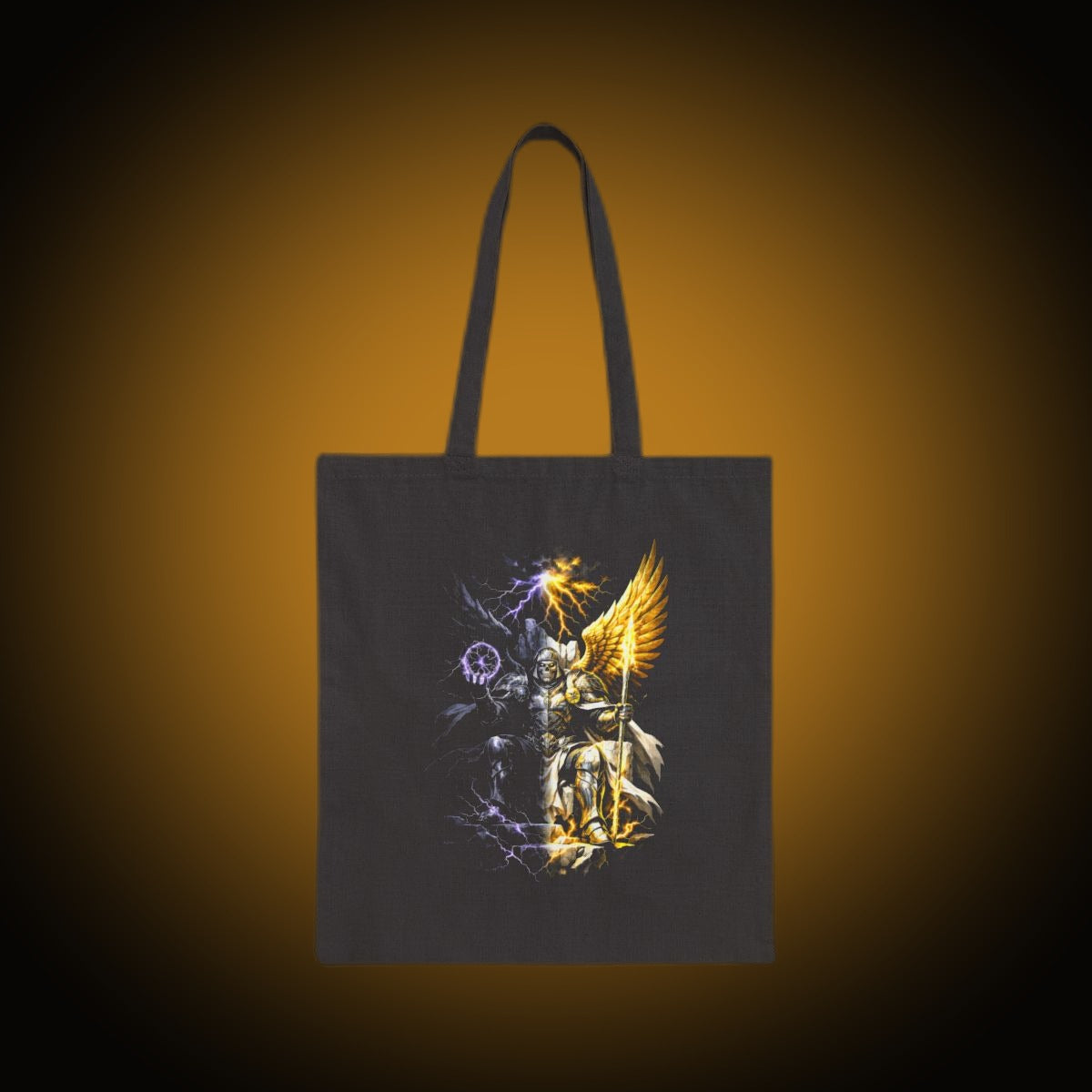 Storm Bringer Split-Face Tote Bag
