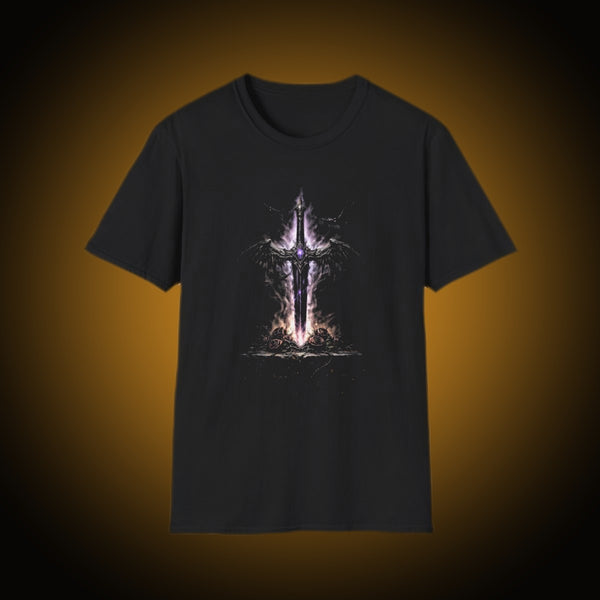 Sword Dark Front Light Back T-Shirt