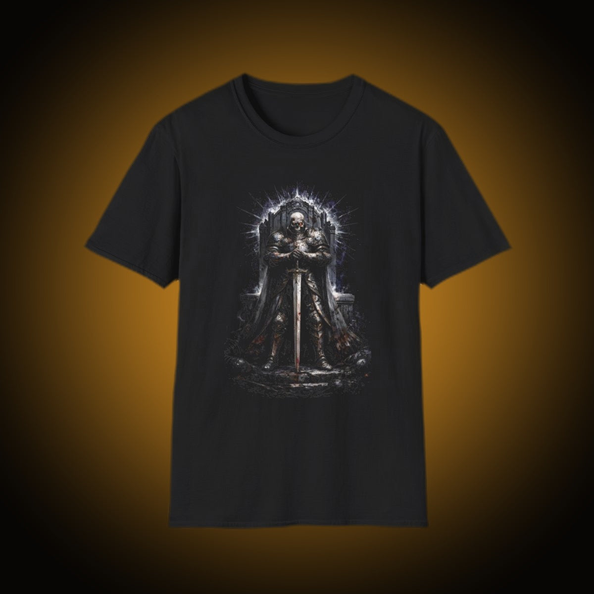 Blood Knight Dark Front Light Back T-Shirt