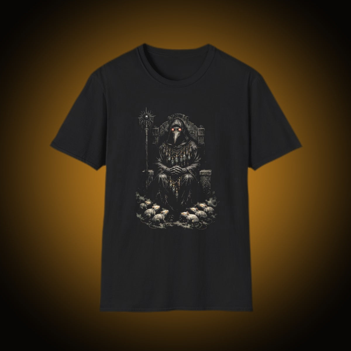 Plague Warden Dark Front Light Back T-Shirt