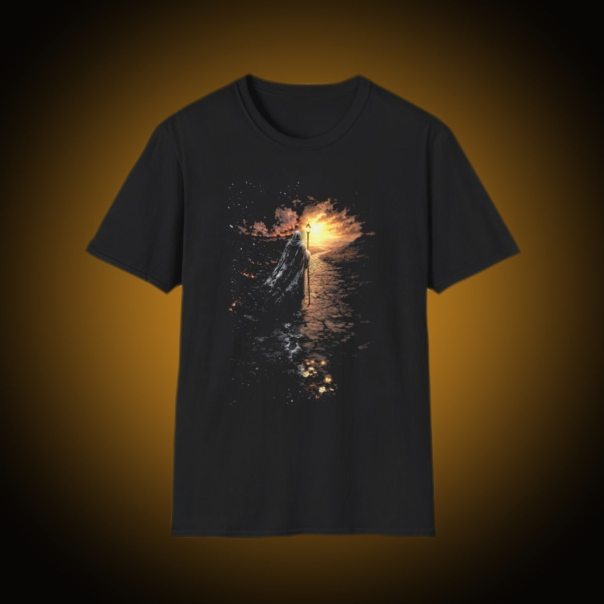 Ash Pilgrim Split-Face T-Shirt