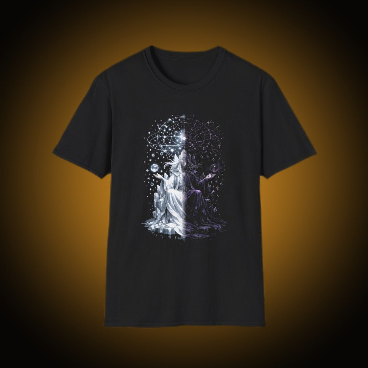 Arcanist Split-Face Reversed T-Shirt