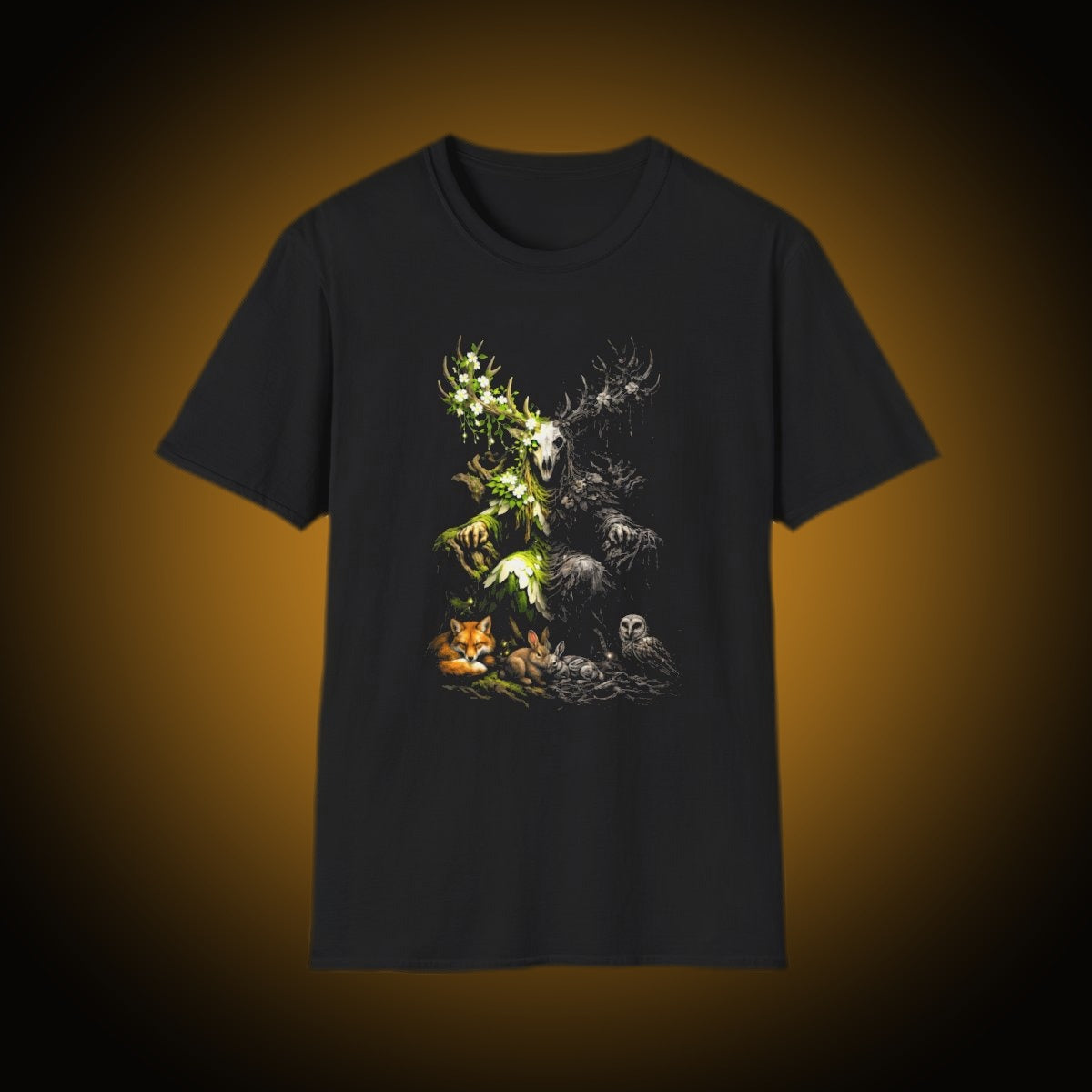 Druid Split-Face Reversed T-Shirt